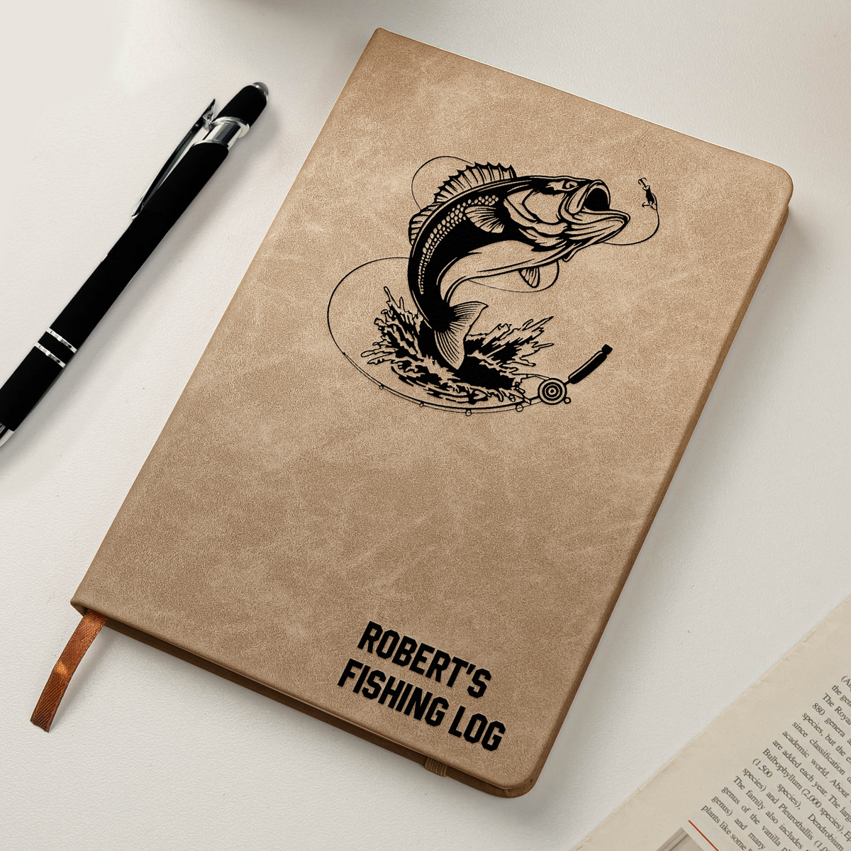 My Fishing Log - Personalized Journal