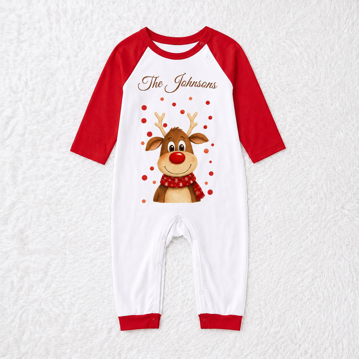 Classic Buffalo Plaid Family Matching Christmas Pajamas With Custom Name