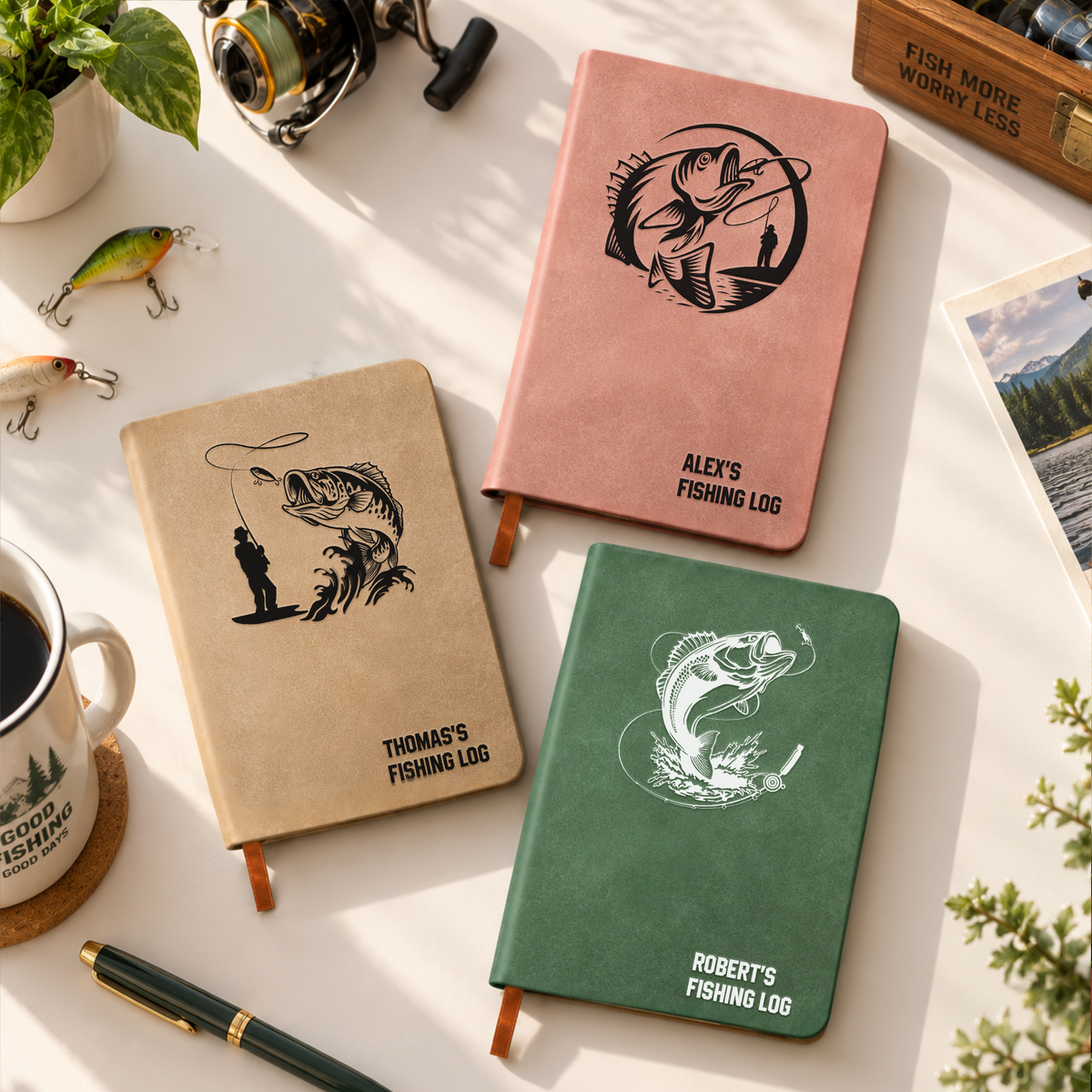 My Fishing Log - Personalized Journal
