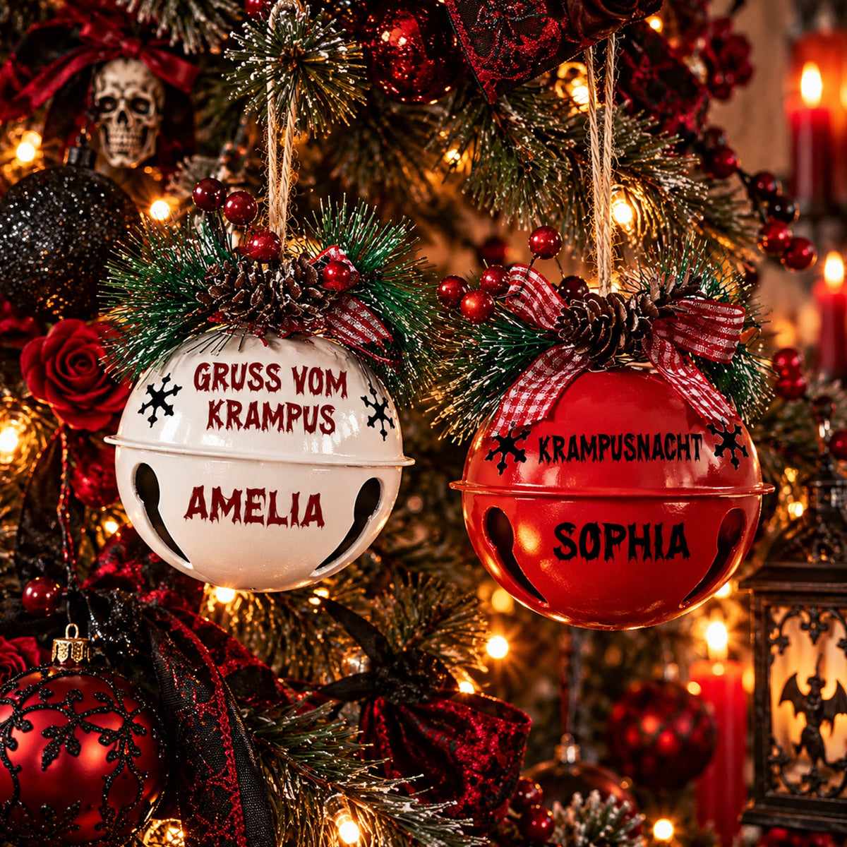 Gruss Vom Krampus - Personalized Ornament