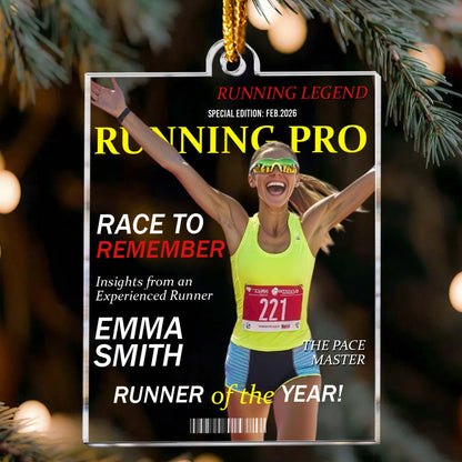 Running Legend - Personalized Ornament