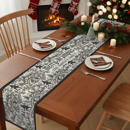 Merry Krampus - Personalized Table Runner