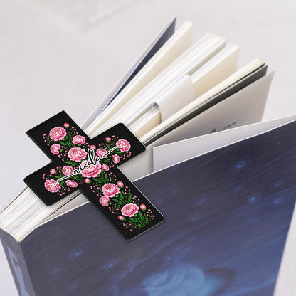 Custom Birth Flower & Name - Personalized Bookmark