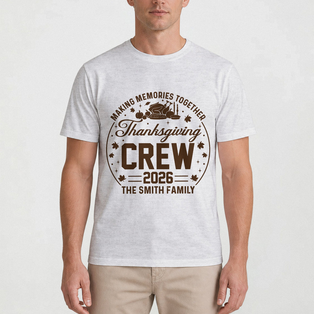 Making Memories Together, Thanksgiving Crew - Personalized Shirt