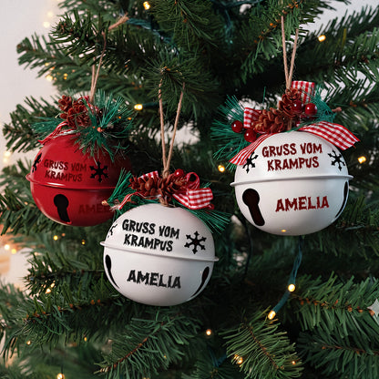 Gruss Vom Krampus - Personalized Ornament