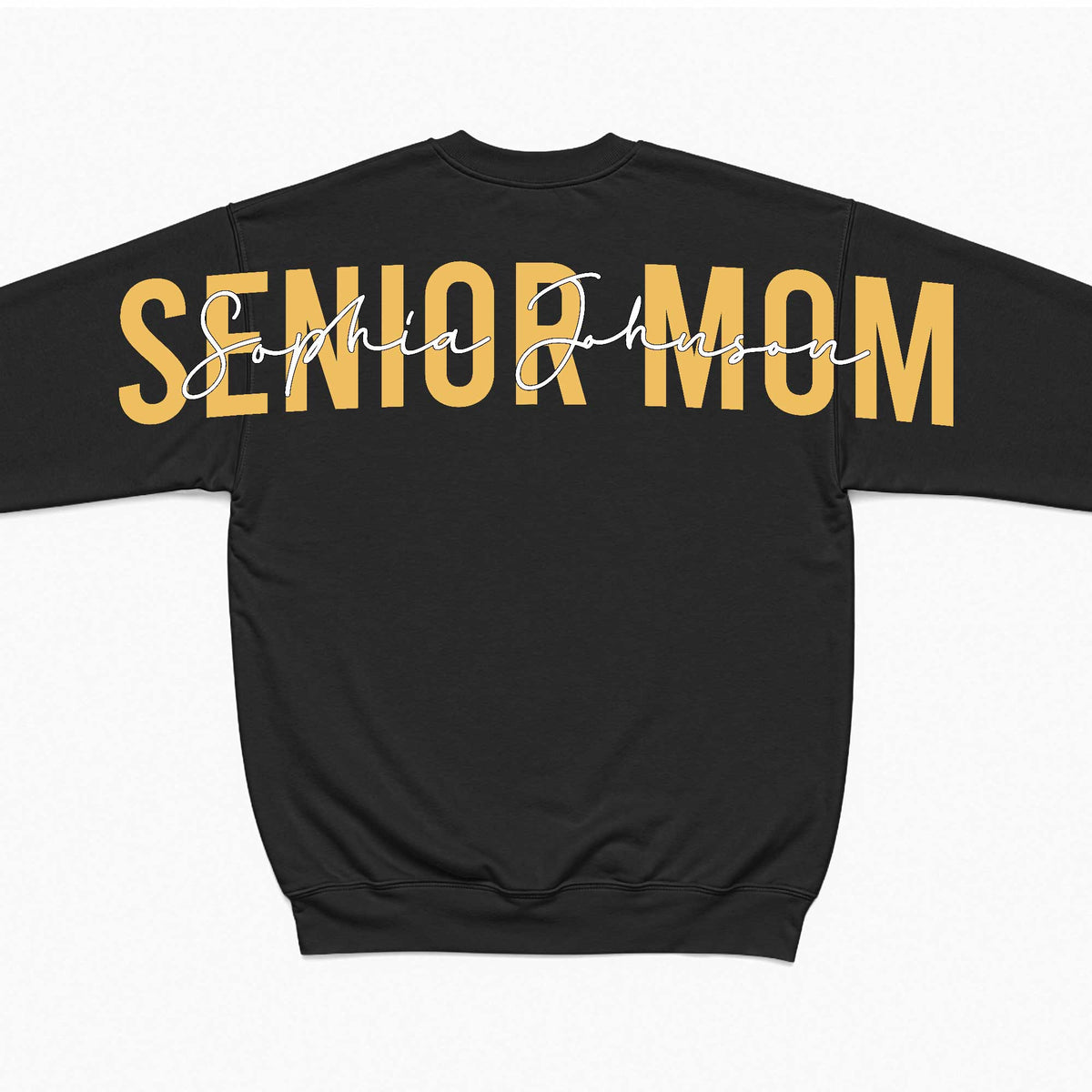 Custom Name And Year Senior For Senior Family - Personalized Sweatshirt