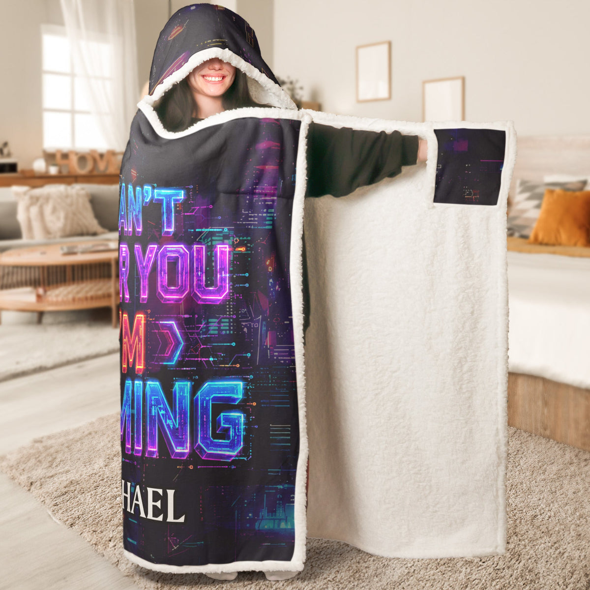 I'M Gaming Do Not Disturb - Personalized Blanket