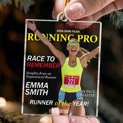 Running Legend - Personalized Ornament