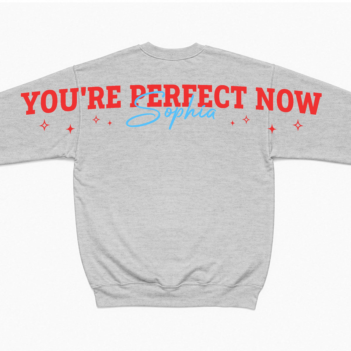 Be Yourself, You Are Enough - Positive Affirmation Gift For Daughter, Friends Sister, Her - Personalized Sweatshirt