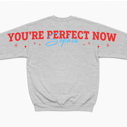 Be Yourself, You Are Enough - Positive Affirmation Gift For Daughter, Friends Sister, Her - Personalized Sweatshirt