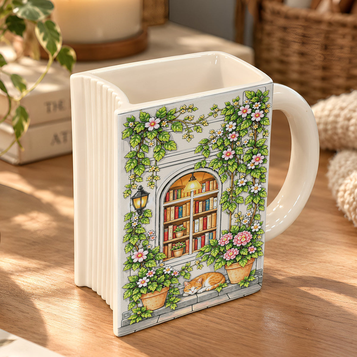 Custom Bookshop Reading Room Decors, Book Lover Gift For Her - Personalized Mug