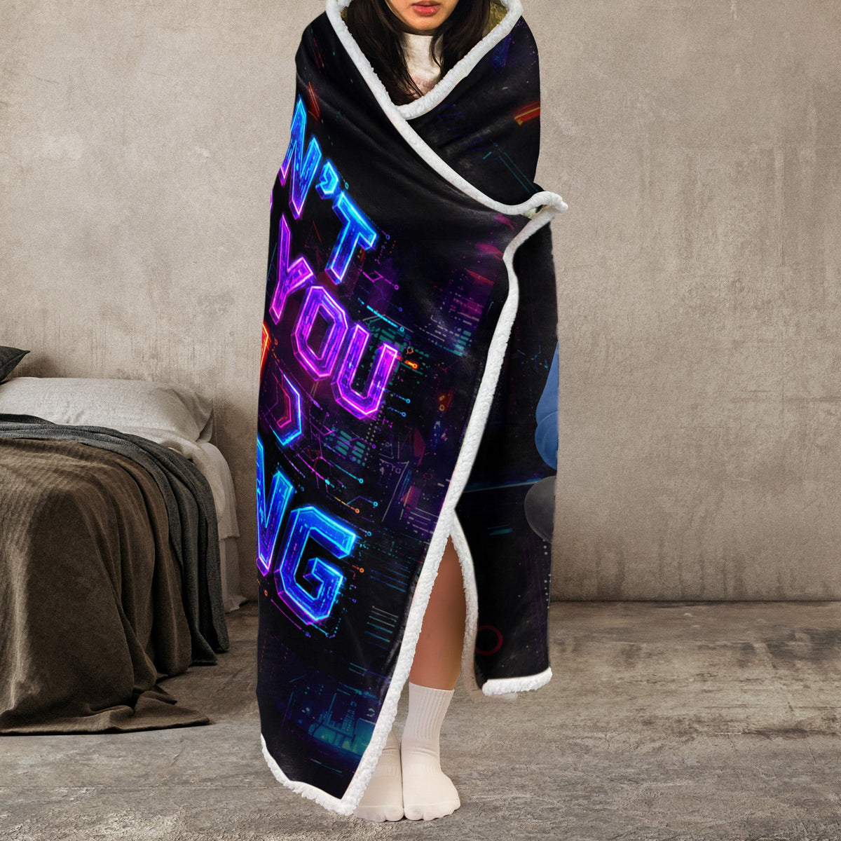 I'M Gaming Do Not Disturb - Personalized Blanket