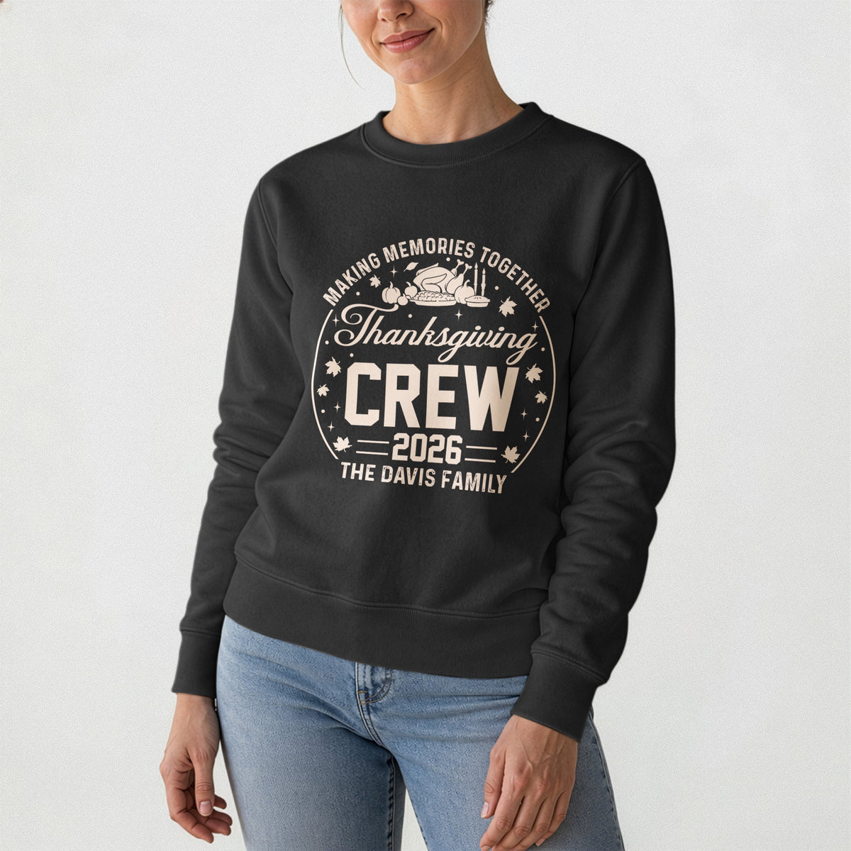 Making Memories Together, Thanksgiving Crew - Personalized Shirt