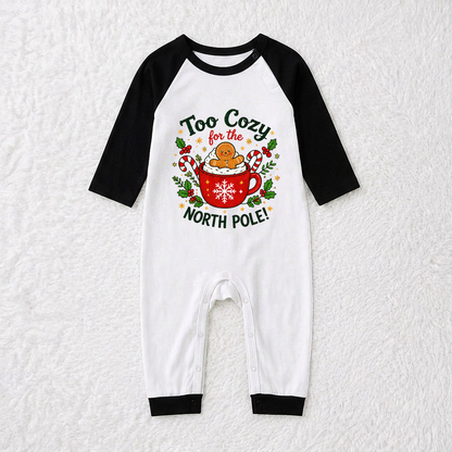 Cozy Gingerbread Mug Family Matching Christmas Pajamas With Pet