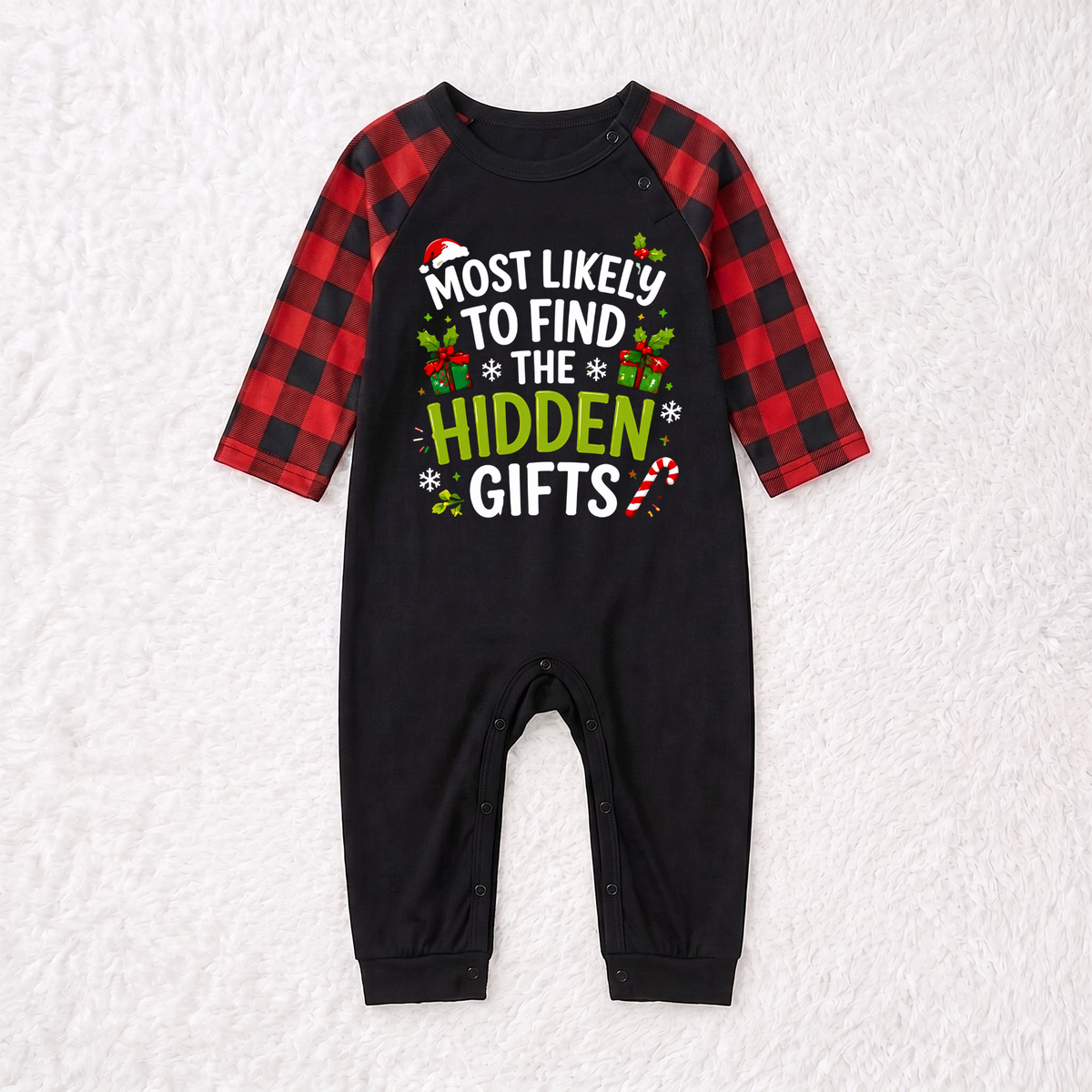 Funny Most Likely Christmas Saying Family Christmas Pajamas With Pet