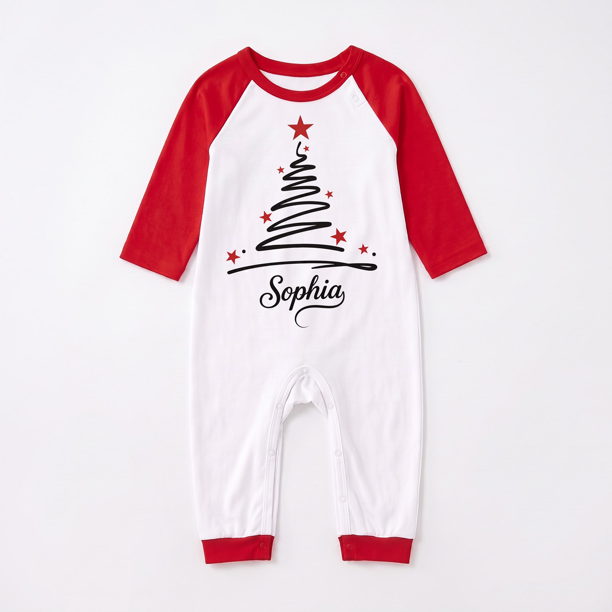 Custom Name Family Christmas Tree Matching Christmas Pajamas With Pet