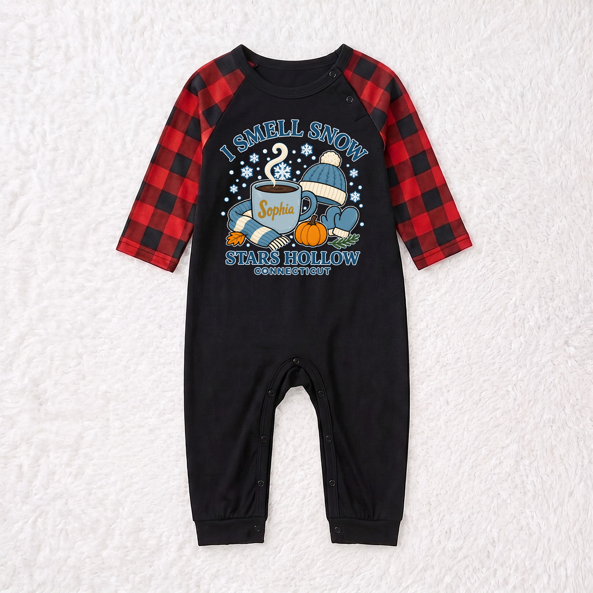 Cozy Christmas Coffee Lover Family Matching Christmas Pajamas With Pet