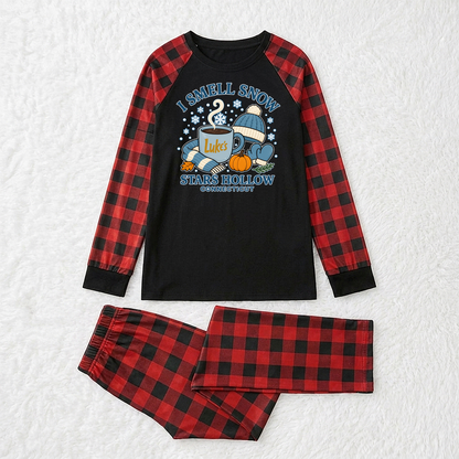 Cozy Christmas Coffee Lover Family Matching Christmas Pajamas With Pet