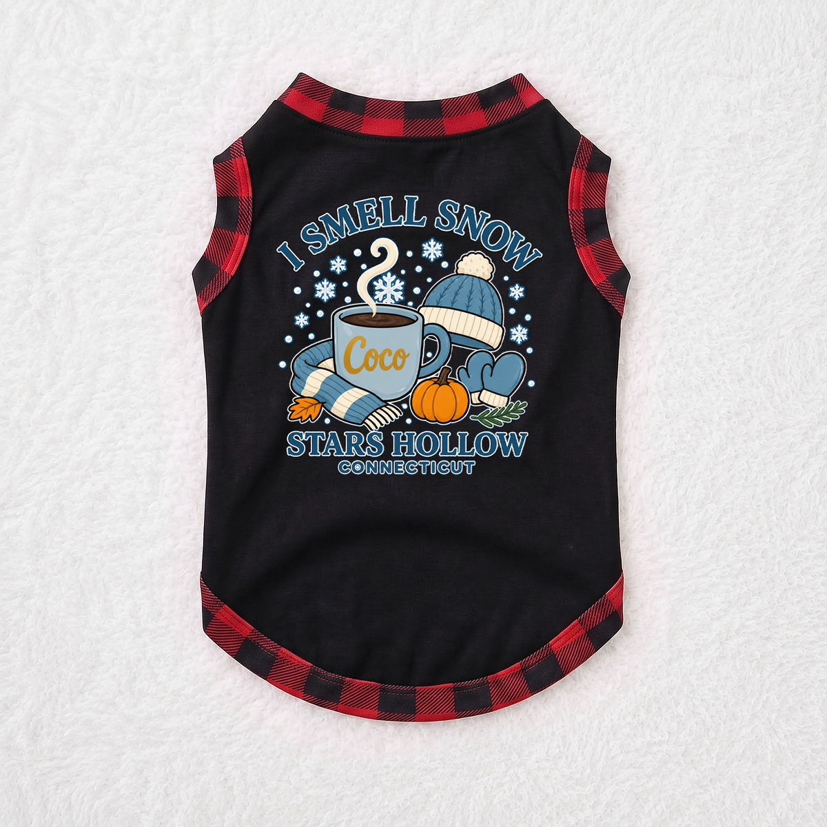 Cozy Christmas Coffee Lover Family Matching Christmas Pajamas With Pet
