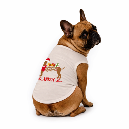 Festive Personalized Dachshund Dog Lover Family Matching Christmas Pajamas With Pet