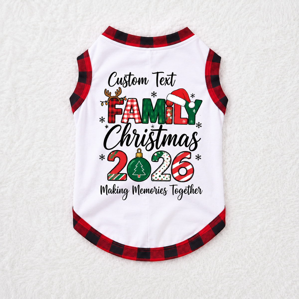 Festive Personalized Family Christmas 2026 Matching Family Christmas Pajamas