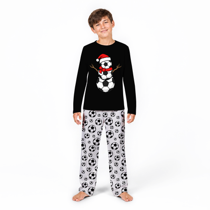 Soccer Family Matching Pajamas With Pet