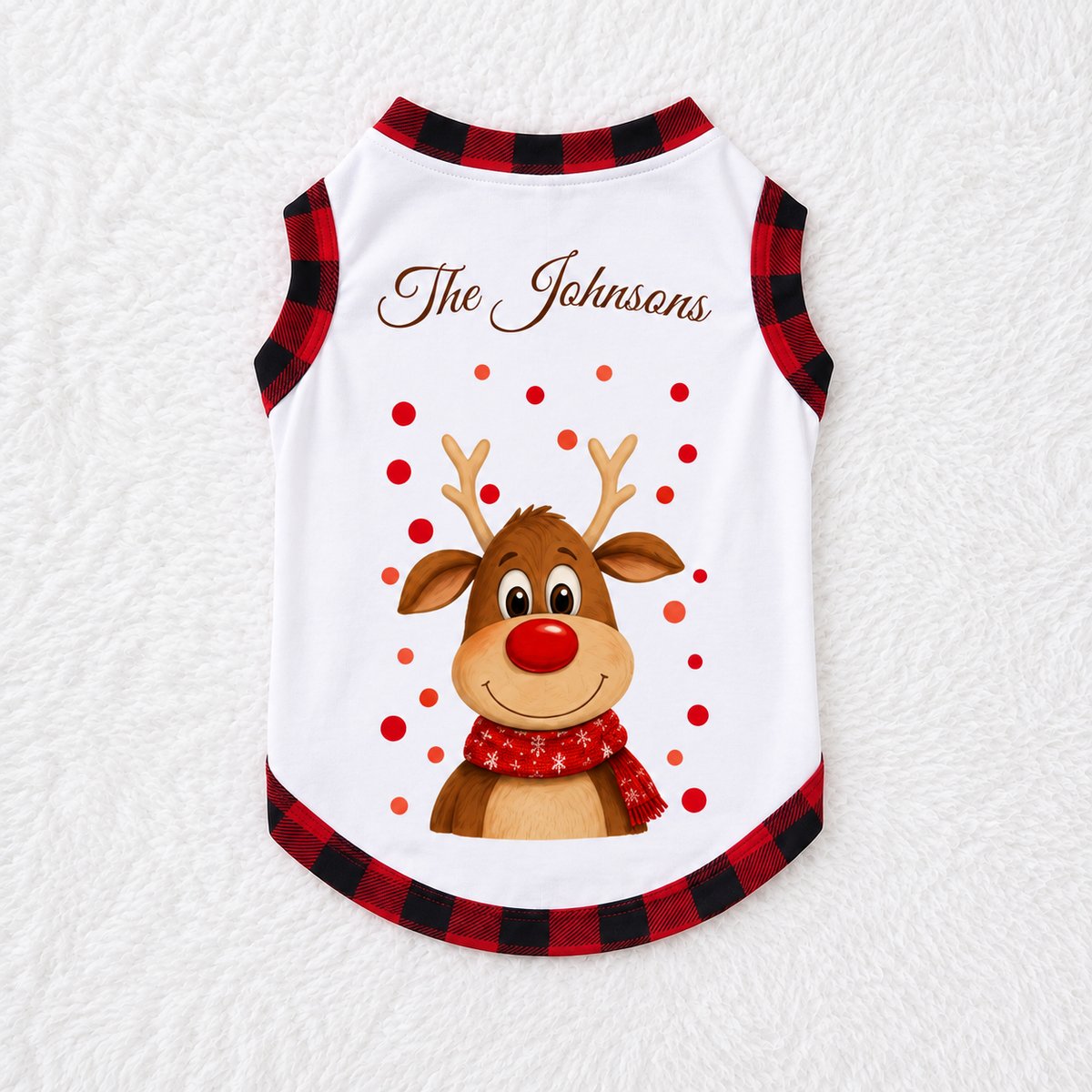 Classic Buffalo Plaid Family Matching Christmas Pajamas With Custom Name