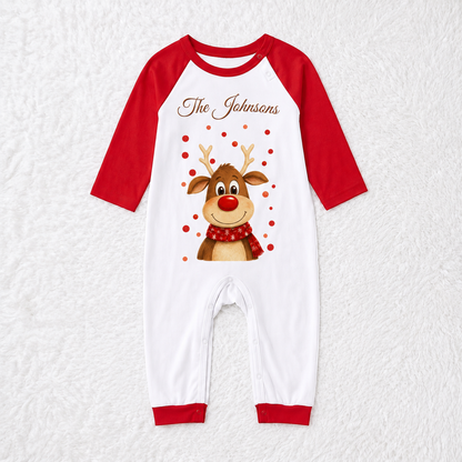 Classic Buffalo Plaid Family Matching Christmas Pajamas With Custom Name