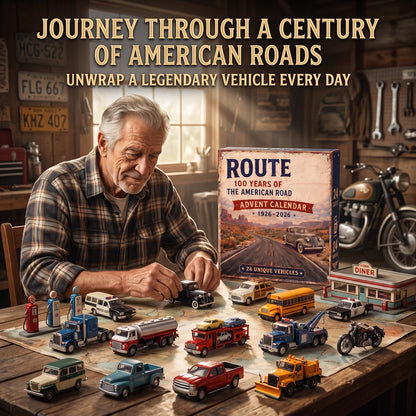 Route 66 Centennial Advent Calendar – 24 Days of American Road Legends | 1926–2026 Collector’s Edition