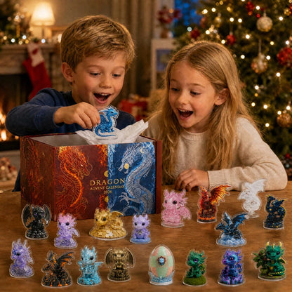 Dragon Acrylic Advent Calendar 2026 – 24 Magical Dragon Acrylic Ornaments