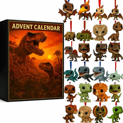 Dinosaur Advent Calendar, 24‑Day Christmas Countdown Calendar