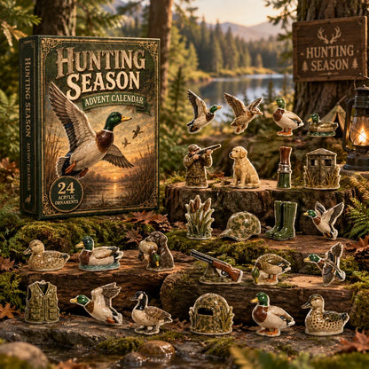 Duck Hunting Season Advent Calendar 2026 - 24-Day Festive Countdown