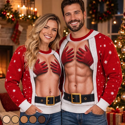 Boldly Merry Together - Personalized 3D Sweatshirt