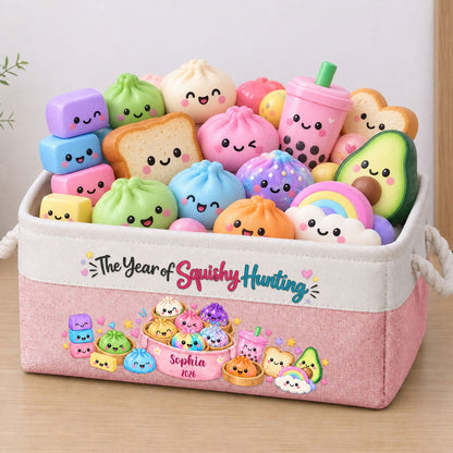 The Year Of Squishy Hunting Squishy Storage For Squishy Hunter - Personalized Storage Basket