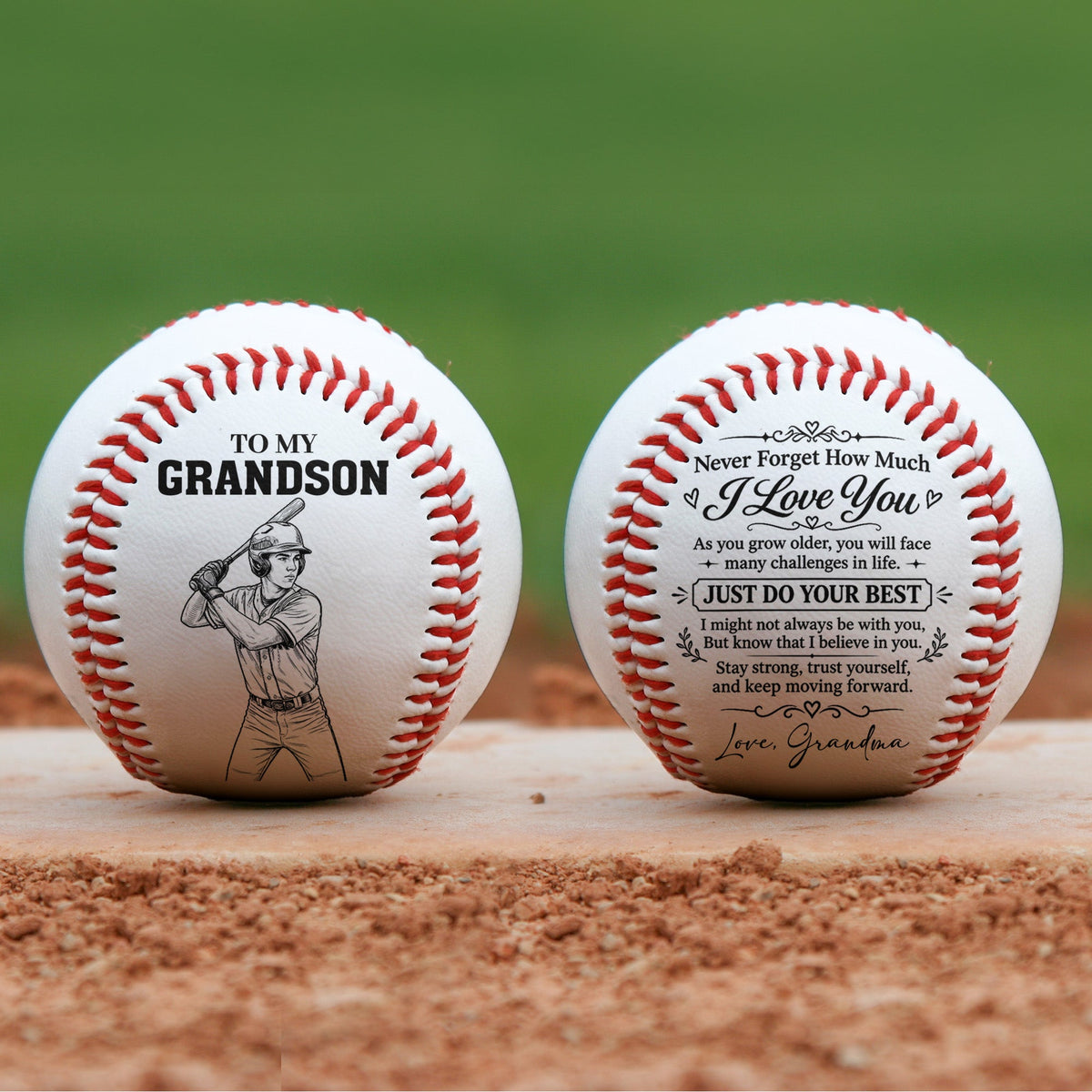Just Do Your Best Gift For Baseball Player, Baseball Kids, Baseball Lovers - Personalized Baseball