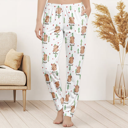 Cute Capybara Gift For Capybara Lovers - Personalized Lounge Pants