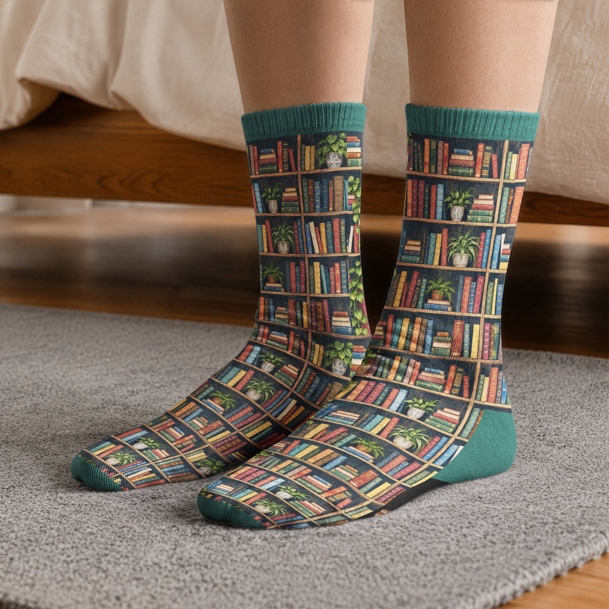 F Off, I’m Reading - Funny Sock For Book Blub, Reading Lovers - Personalized Socks