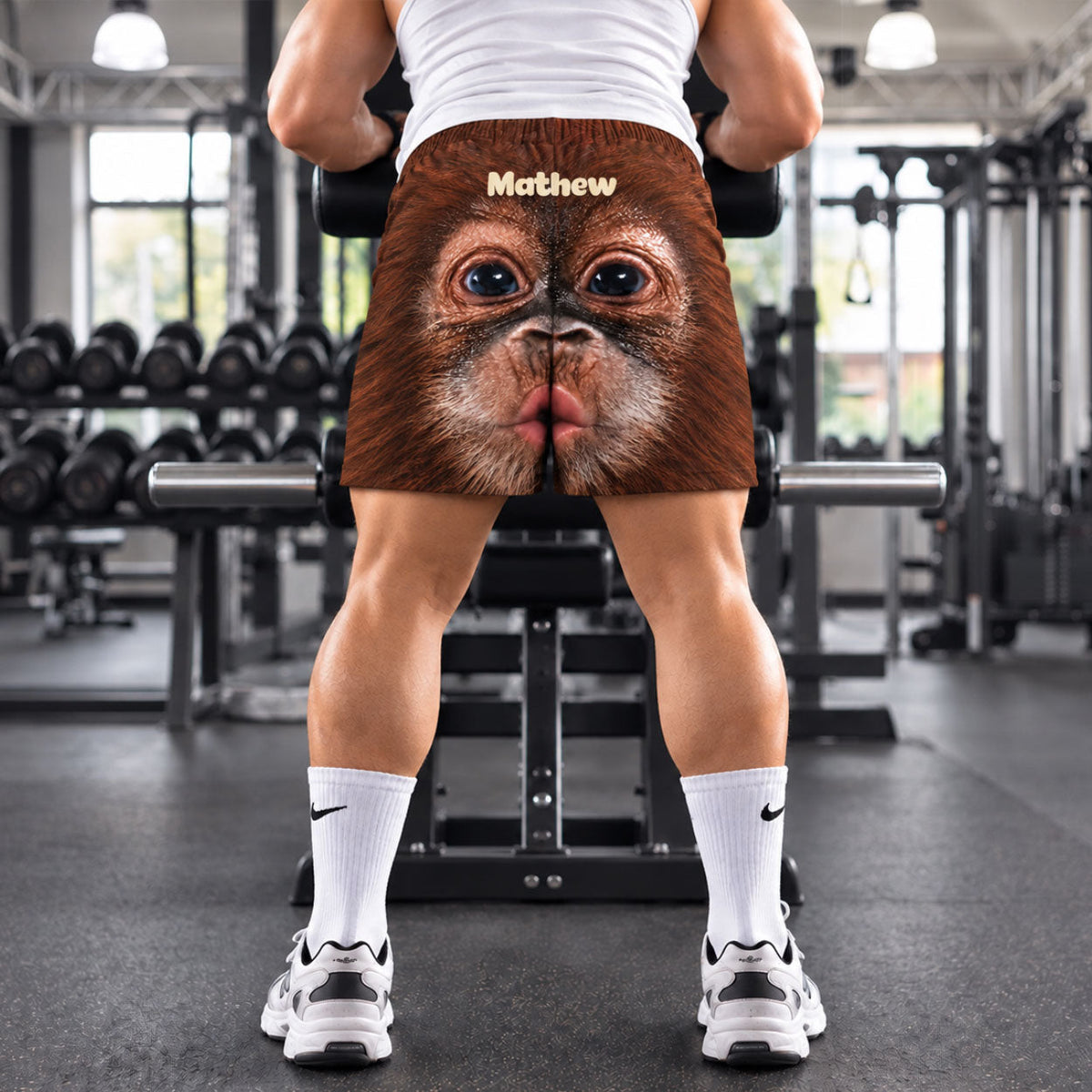 All Eyes On The Assets - Personalized Beach Shorts
