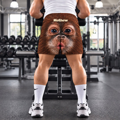 All Eyes On The Assets - Personalized Beach Shorts