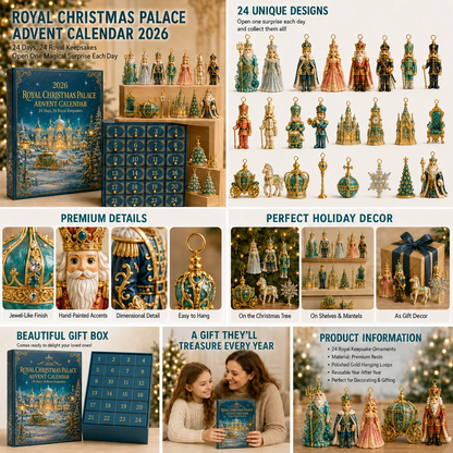 2026 Royal Christmas Palace Luxury Countdown Gift Set Advent Calendar