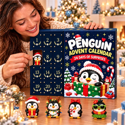 Christmas 24 Days of Penguin Surprises - Penguin Advent Calendar
