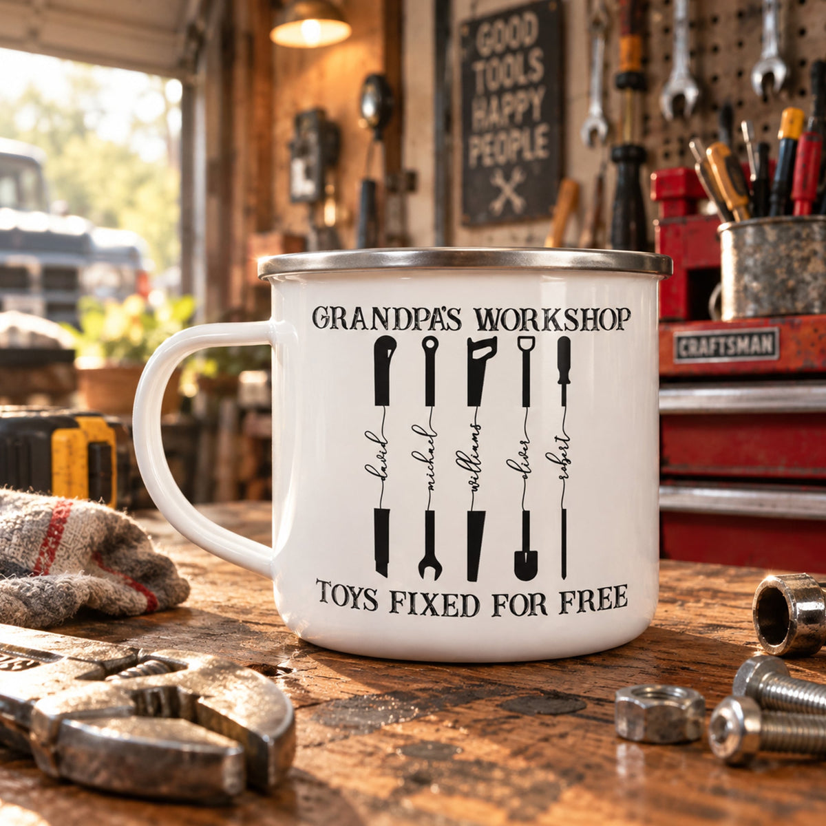 Grandpa's Workshop - Personalized Mugs