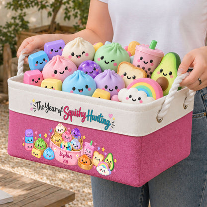 The Year Of Squishy Hunting Squishy Storage For Squishy Hunter - Personalized Storage Basket