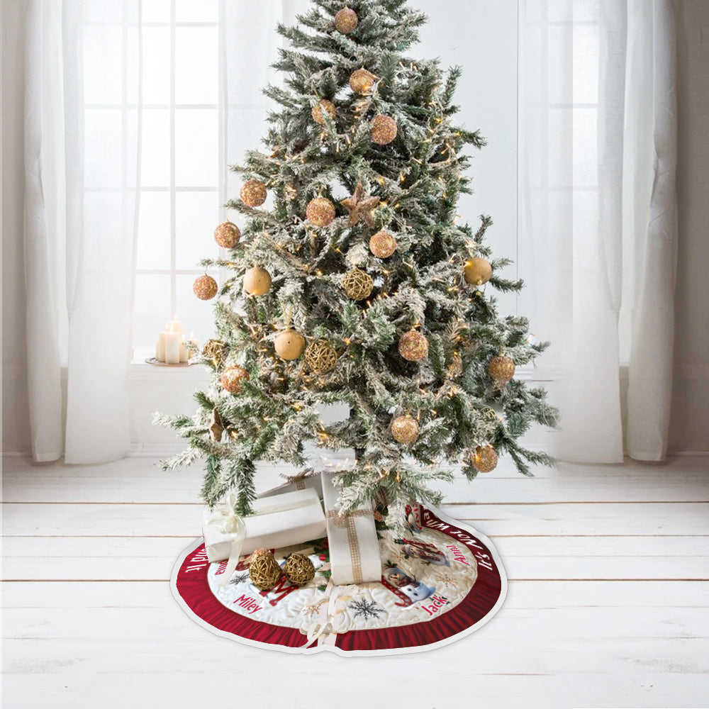 It's Not What's Under The Tree That Matters - Personalized Family Tree Skirt