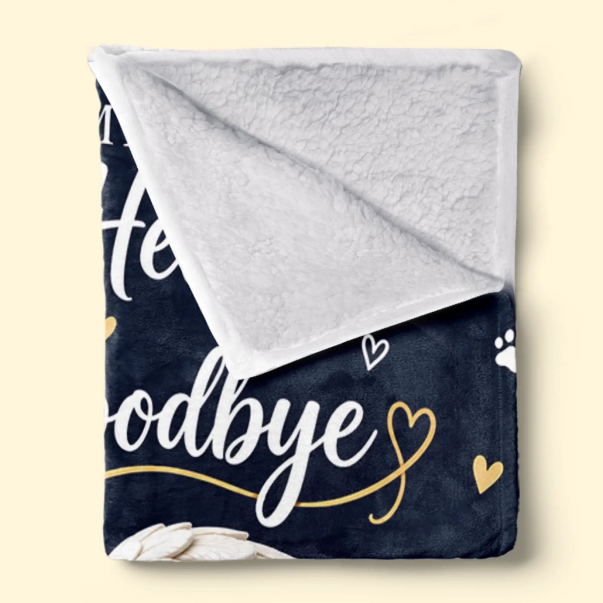 Custom Pet Photo Angel Memorial Gifts - Personalized Blanket