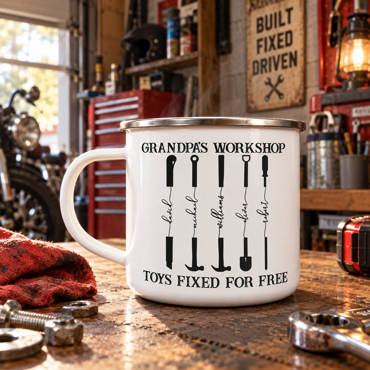 Grandpa's Workshop - Personalized Mugs