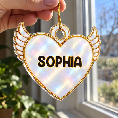 Custom Christmas Memorial Sympathy Gifts For Dogs, Cats • A Tree Of Love - Personalized Acrylic Ornament