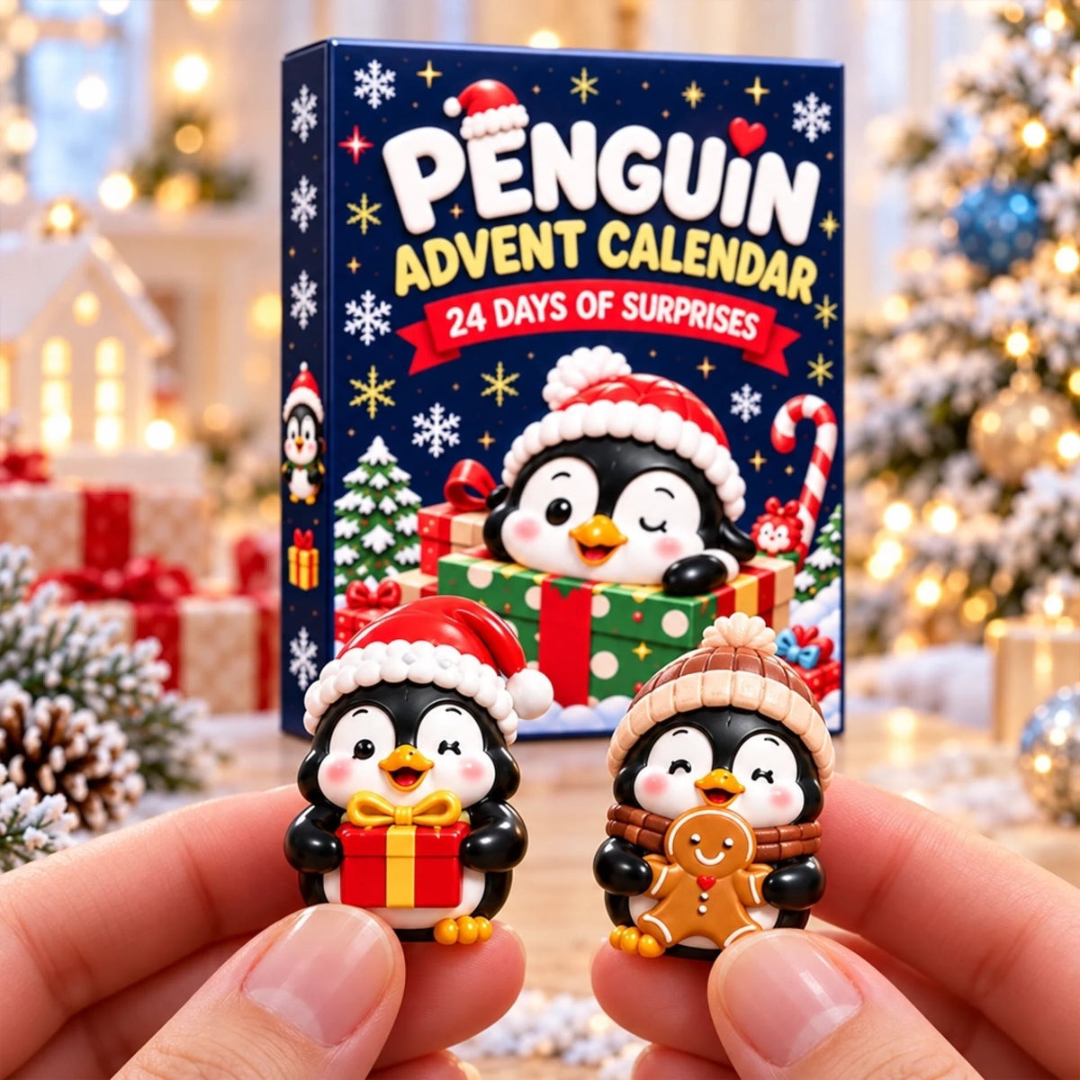 Christmas 24 Days of Penguin Surprises - Penguin Advent Calendar