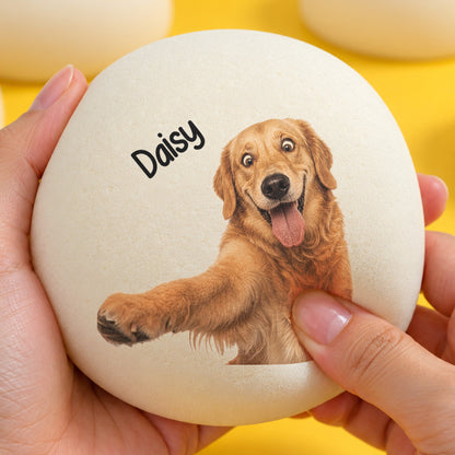 Custom Funny Selfie Pet Photo For Pet Lovers - Personalized Squishy Toy