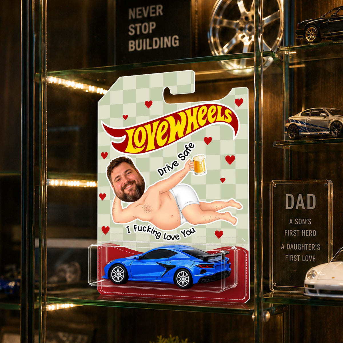Custom Photo Drive Safe I Love You Wheels - Funny Gifts For Husband, Wife HO82 903894